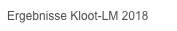 Ergebnisse Kloot-LM 2018